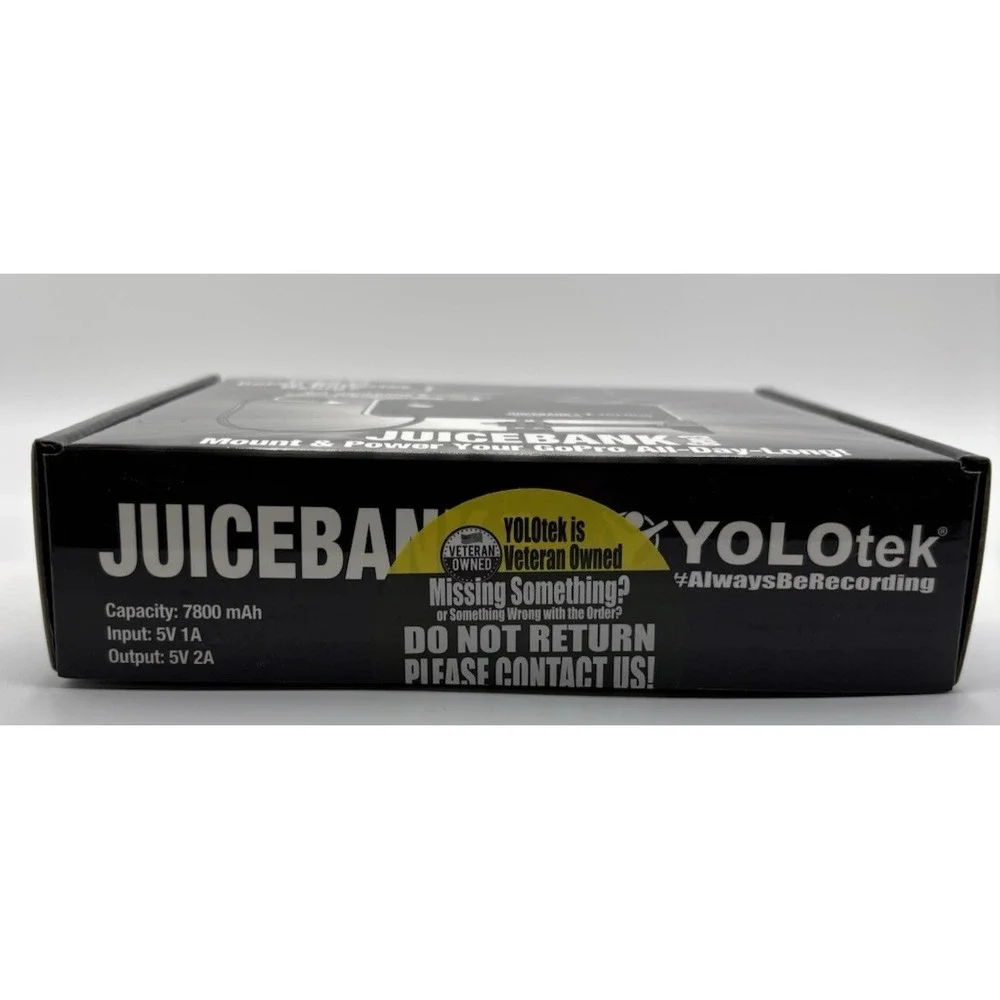 JUICEBANK 7800mAh - Portable‎ Charger for GoPro Battery Pack